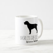 スピノン・イタリアーノ、世界最大級の犬カスタム コーヒーマグカップ (正面右)