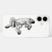 スピノーネ イタリアーノ 気持ちいい iPhoneケース Case-Mate iPhoneケース (裏面 (横))