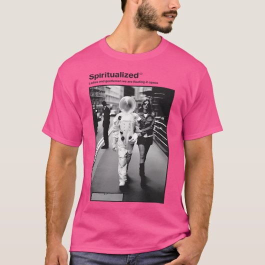 スピリチュアライズ – Jason Spaceman Tシャツ (正面)