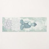 スピリチュアリのデザイン付き仏ユニークヨガマット ヨガマット (正面(横))