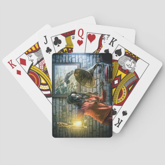 スピリチュアルと彼女の音楽 トランプ (裏面)