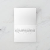 スピリチュアルに依存する聖書の聖句の愛 カード (内部)