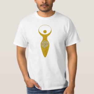 スピリチュアルのシンボル – 地球の女神ガヤ1 Flamele Tシャツ