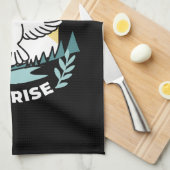 スピリチュアルの強さ – クリスチャンを元気にする キッチンタオル (四つ折り)