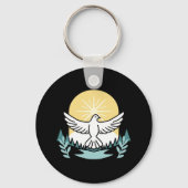 スピリチュアルの強さ – クリスチャンを元気にする キーホルダー (裏面)