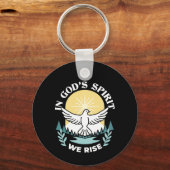 スピリチュアルの強さ – クリスチャンを元気にする キーホルダー (裏面)