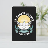 スピリチュアルの強さ – クリスチャンを元気にする サンキューカード (スタンド正面)