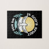 スピリチュアルの強さ – クリスチャンを元気にする ジグソーパズル (横)