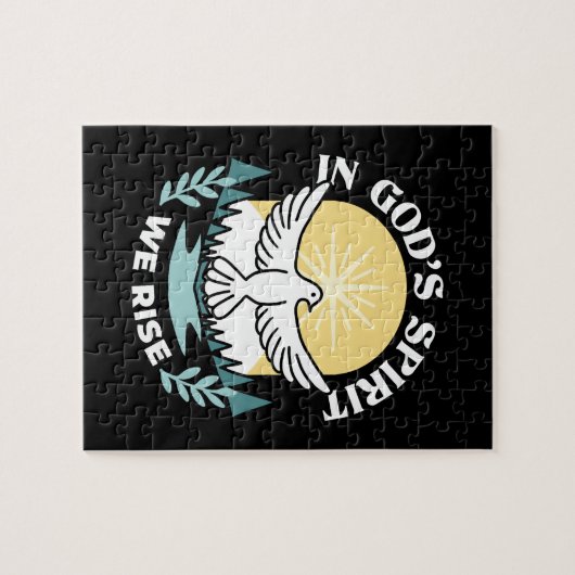 スピリチュアルの強さ – クリスチャンを元気にする ジグソーパズル (横)