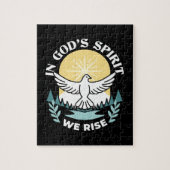 スピリチュアルの強さ – クリスチャンを元気にする ジグソーパズル (縦)