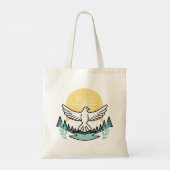 スピリチュアルの強さ – クリスチャンを元気にする トートバッグ (裏面)