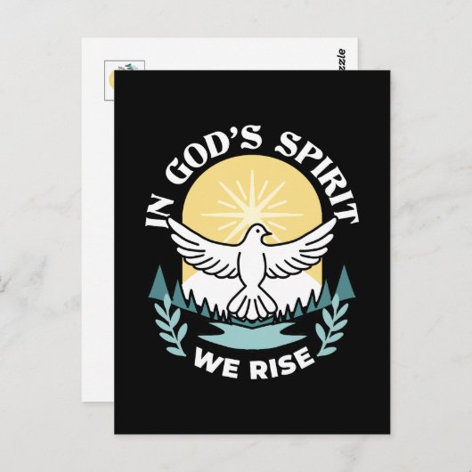 スピリチュアルの強さ – クリスチャンを元気にする ポストカード (正面/裏面)