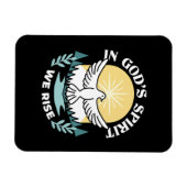 スピリチュアルの強さ – クリスチャンを元気にする マグネット (横)