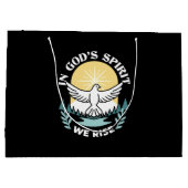 スピリチュアルの強さ – クリスチャンを元気にする ラージペーパーバッグ (裏面)