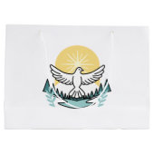 スピリチュアルの強さ – クリスチャンを元気にする ラージペーパーバッグ (裏面)