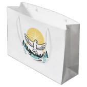 スピリチュアルの強さ – クリスチャンを元気にする ラージペーパーバッグ (裏面アングル)