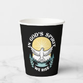 スピリチュアルの強さ – クリスチャンを元気にする 紙コップ (裏面)