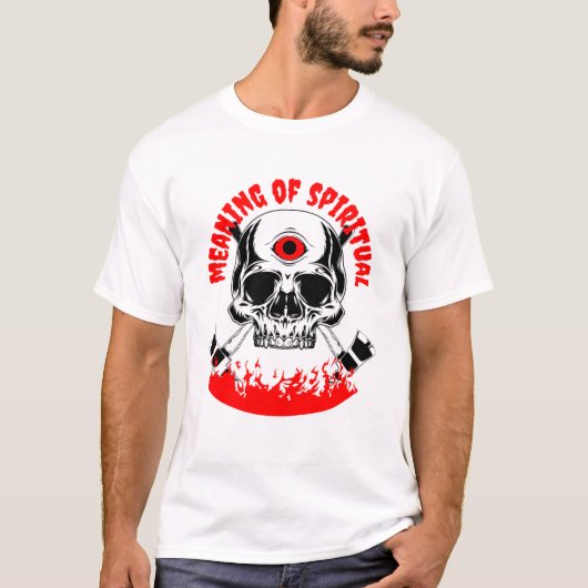 スピリチュアルの意味 Tシャツ (正面)
