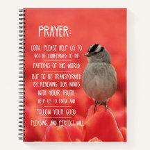 スピリチュアルの旅のノート：ローマ人12:2祈りの言葉