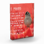 スピリチュアルの旅のノート:ローマ人12:2祈りの言葉 フォトブロック (左)