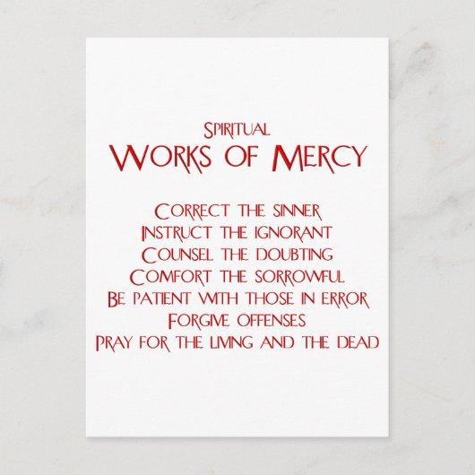 スピリチュアルの業 ポストカード (正面)