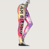 スピリチュアルの謎"私は賛美緑" レギンス (右)