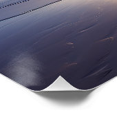 スピリチュアルめい想ズ・マン・オン・ザ・ビーチ・アット・ナイト ポスター (コーナー)