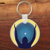 スピリチュアルアイキーチェーン キーホルダー (正面)