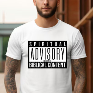 スピリチュアルアドバイザー聖書内容ユニセックス Tシャツ