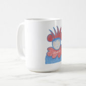 スピリチュアルアートポートレート王室のファミリーメンバークイーン コーヒーマグカップ (正面左)