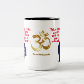 スピリチュアルインスピレーションスワミヴィヴェカナンダヨガ ツートーンマグカップ (中央)