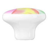 スピリチュアルエナジーカラー形而上学的セラミックノブ セラミックノブ (側面)