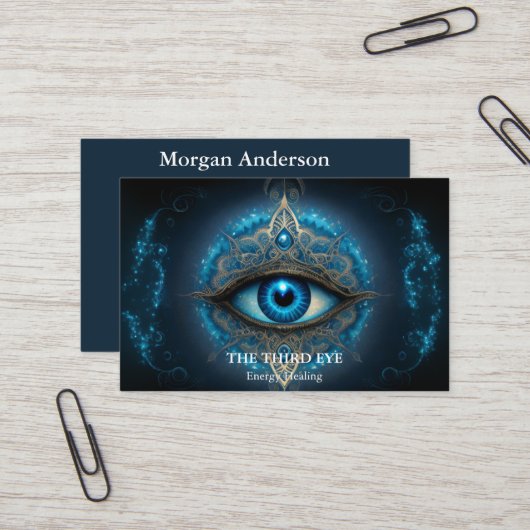 スピリチュアルエネルギヘイラー霊気 名刺 (正面/裏面インサイチュ)