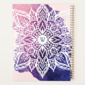 スピリチュアルオーガニック&幾何曼荼羅水彩 プランナー手帳 (裏面)