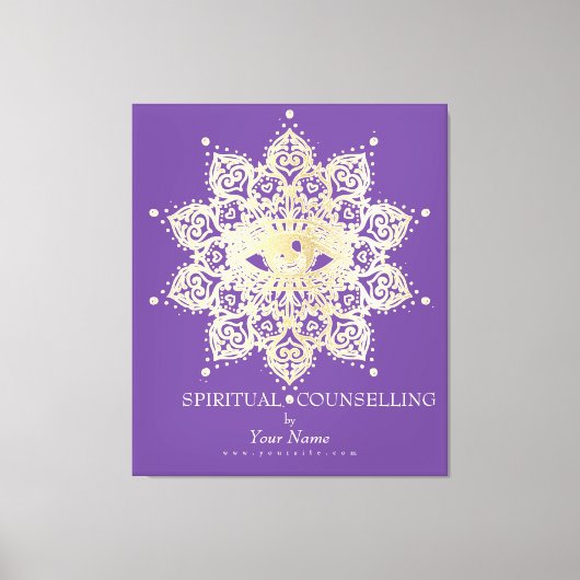 スピリチュアルカウンセリング、サイキック、タロット – キャンバス (正面)