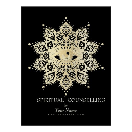 スピリチュアルカウンセリング、サイキック、タロット – ポスター (正面)