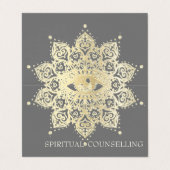 スピリチュアルカウンセリング、サイキック – 名刺 (外部フラット)