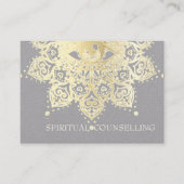スピリチュアルカウンセリング、タロット、サイキック・ビジネスCa 名刺 (正面)