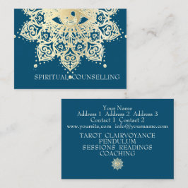 スピリチュアルカウンセリング、タロット、サイキック・ビジネスCa 名刺