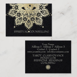 スピリチュアルカウンセリング、タロット、サイキック 名刺