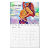 スピリチュアルカレンダーにおける行動原則 カレンダー (2月 2026)