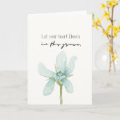 スピリチュアルカードをグレースフローラカードに カード (黄色い花)