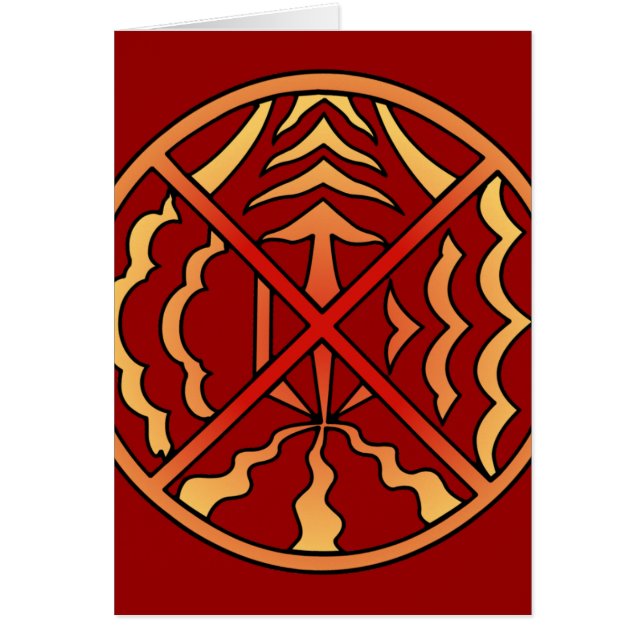 スピリチュアルカード先住民アートファースト・ネイションズカード (正面)