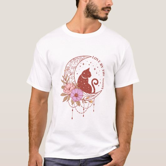 スピリチュアルキャットアンドスターズ Tシャツ (正面)