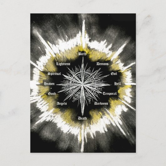スピリチュアルコンパス ポストカード (正面)