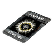 スピリチュアルコンパス マグネット (左側)