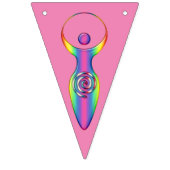スピリチュアルシンボル – 大地の女神ガヤ3 バンティングフラッグ (第3の旗)