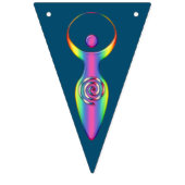 スピリチュアルシンボル – 大地の女神ガヤ3 バンティングフラッグ (第2の旗)