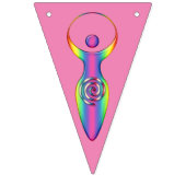 スピリチュアルシンボル – 大地の女神ガヤ3 バンティングフラッグ (第1の旗)