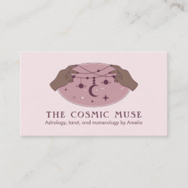 スピリチュアルジュエリーデザイナー、星占い、サイキック 名刺